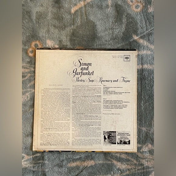 Simon And Garfunkel-Parsley, Sage, Rosemary and Thyme - Picture 3 of 3